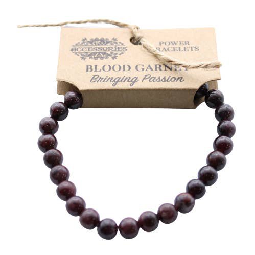 Brazalete de poder - granate de sangre