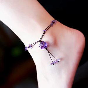 EMOTIONAL PEACE - Amethyst Anklet