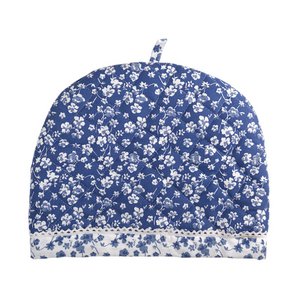 Theemuts Nina licht blauw-wit