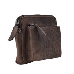 Ladies Bag – Croco Cody Minibag – Crossbody bag – Crossbodybag – Small Ladies Bag – 3 Colors – Wallet Bag