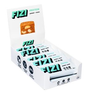 VEGAN GLUTEN FREE PROTEIN BAR "PEANUT + CACAO" 45g