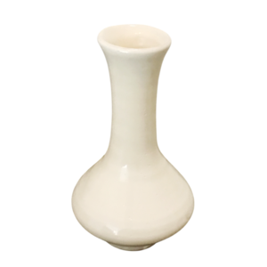 Terracotta vase 11 cm off-white