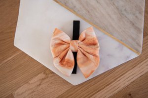 Fluwelen marmeren vlinderdas matroos