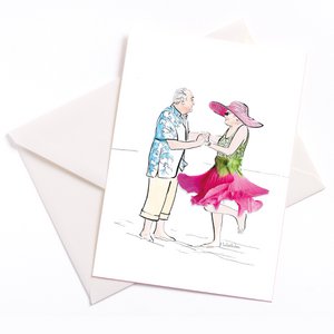 Kaart met envelop | Gouden bruiloft