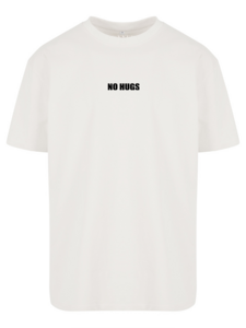 Unisex T-shirt No Hugs Black