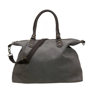 SAC CANVAS GARNI CUIR