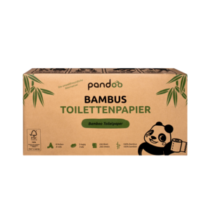 toilet paper | 100% Bamboo | 3-ply | plastic-free packaging