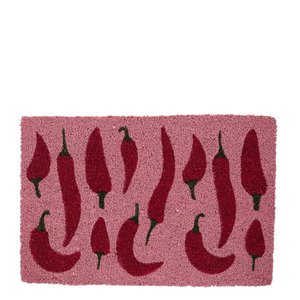 Deurmat peper rood