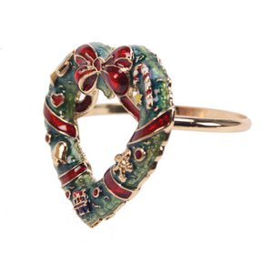 Serviettenring Weihnachtskranz