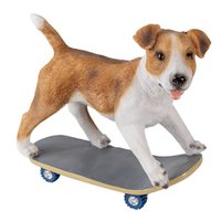 Image Dog 18x9x18 cm Brown White Plastic Home Accessories