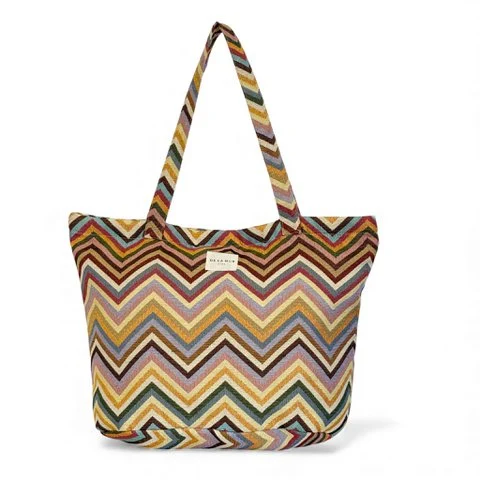 Large Shopper with zipper ZAGA