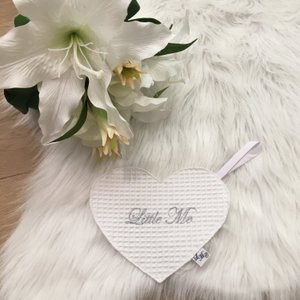 Speat Handtuch Herz warmes Waffel weiß