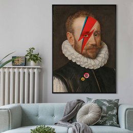 Rebel Bowie Print