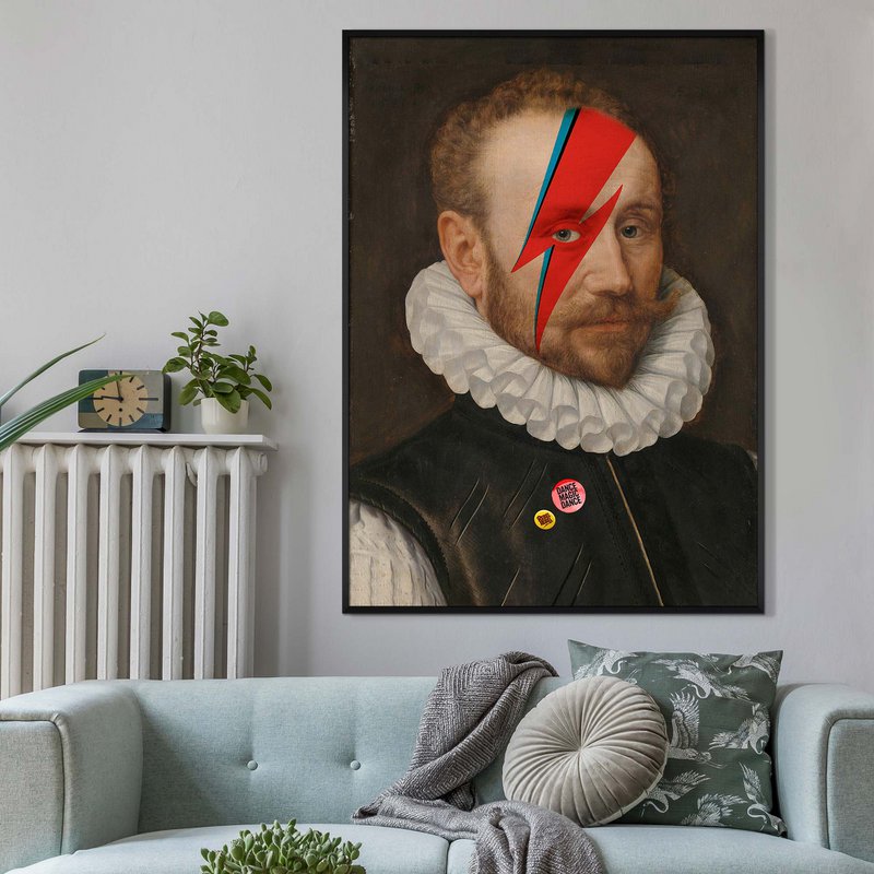 Rebel Bowie Print