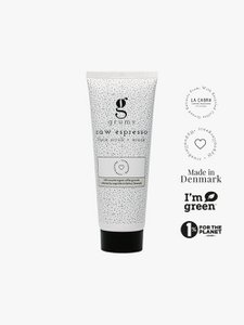 rauwe espresso gezichtsscrub + masker