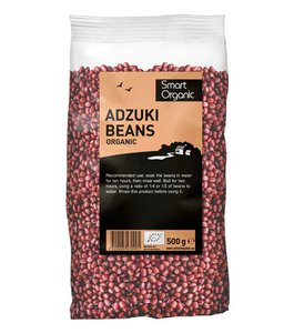 Adzuki Beans, organic, Smart Organic, 500g