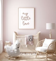 Mi pequeño cartel de amor, cartel de la habitación de los niños boho, impresión de la guardería boho, cartel de la guardería, cartel de la habitación de las niñas, impresión de la guardería de las niñas, cartel de los niños boho, guardería boho