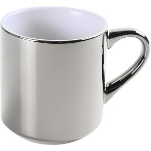 Coffee Mug Silver 340 ml 6/box