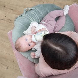 fløjls ammepude- til mor og baby, fløjlsammepude, mor og babypude
