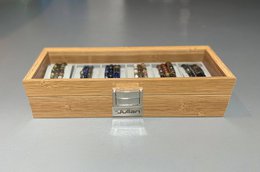 Armband display, koffer 6 kussens