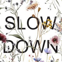 Nachhaltige Karte - langsamer werden