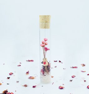 Lucky doll (love) glass tube