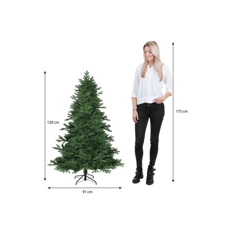 Kunstigt juletræ Brampton Green