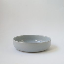 Bowl 22 cm with lid/plate Hollyhock - arctic gray - 1,000 ml