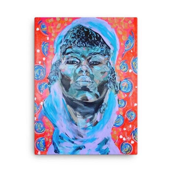 "No Guilt, Just Honor" Canvas