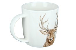 Kubek porcelanowy z głową jelenia VE 6