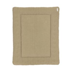 Boxkleed Romantic Flower Taupe 77x97cm