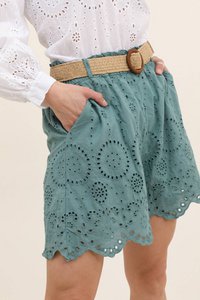 Short broderie anglaise en coton REF. 2502