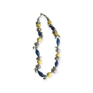 Sanaa Necklace Blue&Yellow