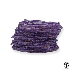 Masai Beaded Bracelet Lavender