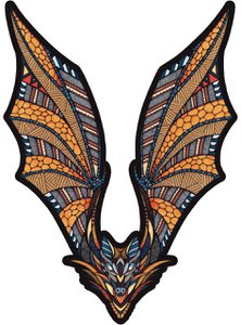 EWA GROSSFORMATIGES Fledermaus-Puzzle