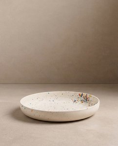 New Party Low Pasta Plate 23cm White