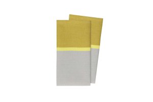 Remember - Servet Lime Set van 2 Stuks - Multicolor