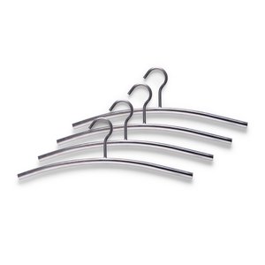 Kledinghangerset, 4-delig, RVS