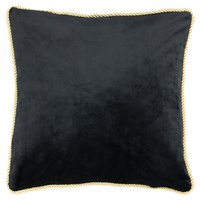 kussen fluweel goud zwart 45x45cm