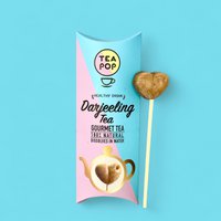 Darjeeling-TEE am Stiel! / 100 % natürlich / Löst sich in Wasser auf / Tablett mit 20 Sticks
