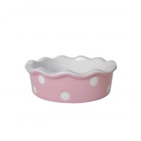Small pie dish Pink Isabelle Rose