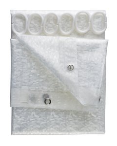 Zac Muster Duschvorhang 180x180 cm