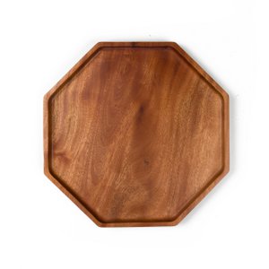 Handmade Tableware - Octagon Serving Plate - Eco-friendly - Khaya Wood