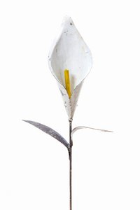 Zimba-Arts METALL WEISS LILY