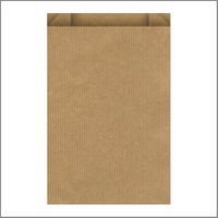 Fournituren-, Vlak zakje kraft – bruin 15 x 22cm - 1000 stuks