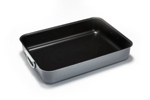 Moneta - Eden Braadslede Rechthoek 29x25 cm - Zwart