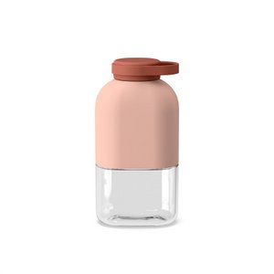 Slim Tritan Water fles 350 ml blush / terracotta
