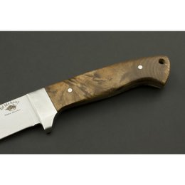 ED MAHONY Moose Master I, jagtkniv, lyst rodtræ