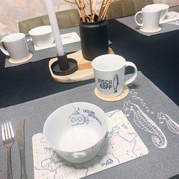 Tabla de desayuno mapa del tesoro