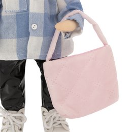 Soft toy, Sweet Sisters - Billie in a Plaid Shirt + bonus accessories set (35cm)
